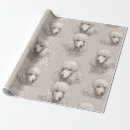 Search for dog lovers wrapping paper Poodle