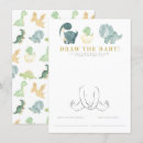 Search for little dino invitations Watercolor