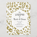 Search for leopard wedding invitations Glam