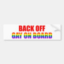 Search for gay bumper stickers pride