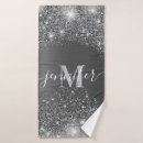Search for silver bath towels Script