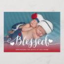 Search for blessed birth announcement cards Script