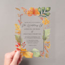 Search for autumn leaves wedding invitations Boho