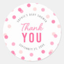 Search for pink confetti stickers Thank you