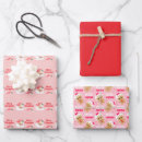 Search for christmas set wrapping paper Santa