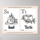 Search for baby abc posters Woodland animals