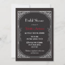 Search for 1920s bridal shower invitations Elegant