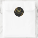 Search for black laurel wreath stickers Gold