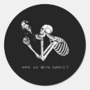 Search for skeleton costume stickers Scary