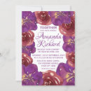 Search for bright floral wedding invitations Watercolor flowers