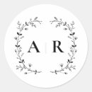 Search for monogram wedding envelope seals Couple