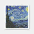 Search for starry night napkins Blue