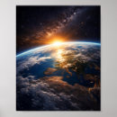 Search for earth from space posters Stars