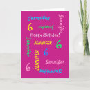 Search for 6 year old girl birthday cards Pink