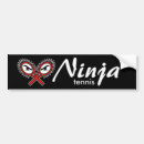 Search for tennis bumper stickers Player