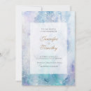 Search for galaxy wedding invitations Blue