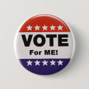 Search for vote for me badges Funny