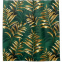 Search for fern shower curtains Green