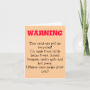 Search for warnings cards Scary