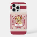 Search for golden retrievers iphone cases Pink