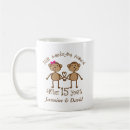 Search for 15th wedding anniversary mugs Couple
