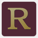 Search for initial letter r stickers Gold