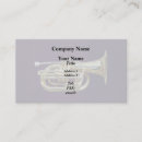 Search for horn business cards Brass