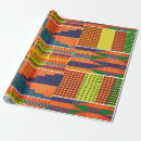 Search for kente wrapping paper Tribal