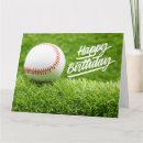 Search for baseball birthday cards Happy