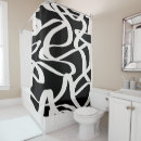 Search for cream and black shower curtains Abstract