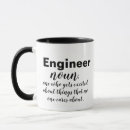 Search for funny engineers mugs Pun