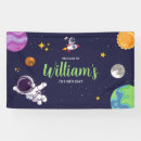 Search for outer space banners Rocket ship
