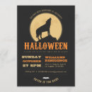 Search for black wolf invitations Party
