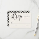 Search for key rsvp cards Black and white