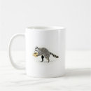 Search for racoon mugs Illustration