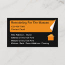 Search for home remodeling business cards Unique