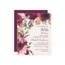 Search for 80th mother birthday invitations Elegant