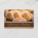 Search for bread bakery business cards Food