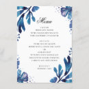 Search for watercolor menus Blue