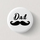 Search for mustache white badges Black