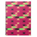 Search for pink notebooks Green