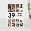 Search for 30 years birthday cards Photo collage