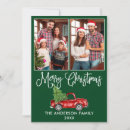Search for red truck christmas cards Red and green