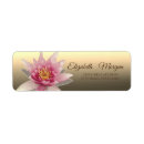 Search for lotus flower return address labels Zen