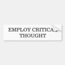 Search for thought bumper stickers Thinking
