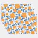 Search for color block wrapping paper Blue