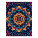 Search for digital mandala posters Colourful