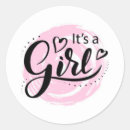 Search for baby girl arrival stickers Shower
