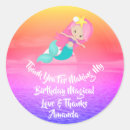 Search for tropical birthday stickers Blue