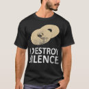 Search for silence tshirts Brass